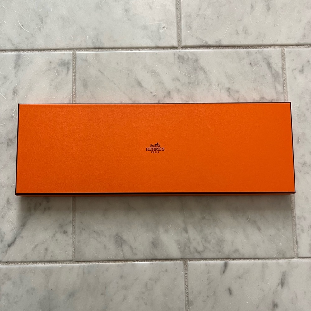 Authentic Hermes Tie Box